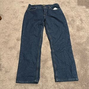 NWT Cabela’s Flannel Lined Bootcut Jeans SIZE 10 SHORT